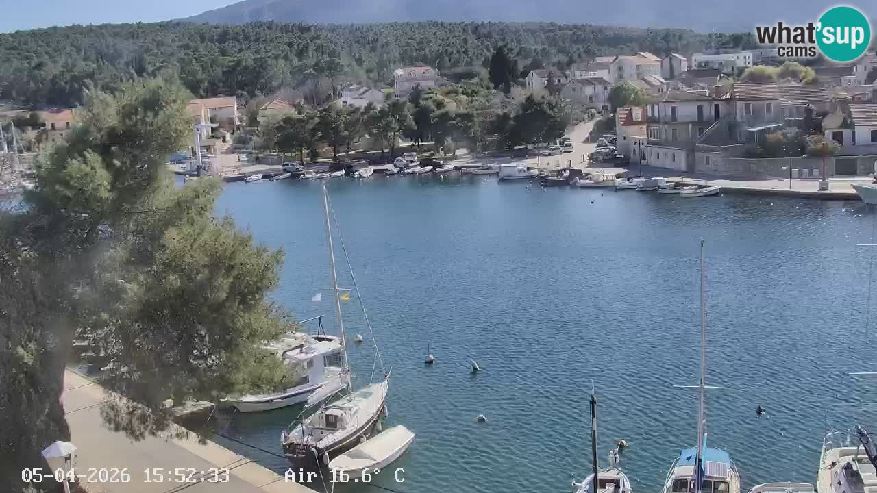 Web kamera Hvar Vrboska marina | otok Hvar | Dalmacija