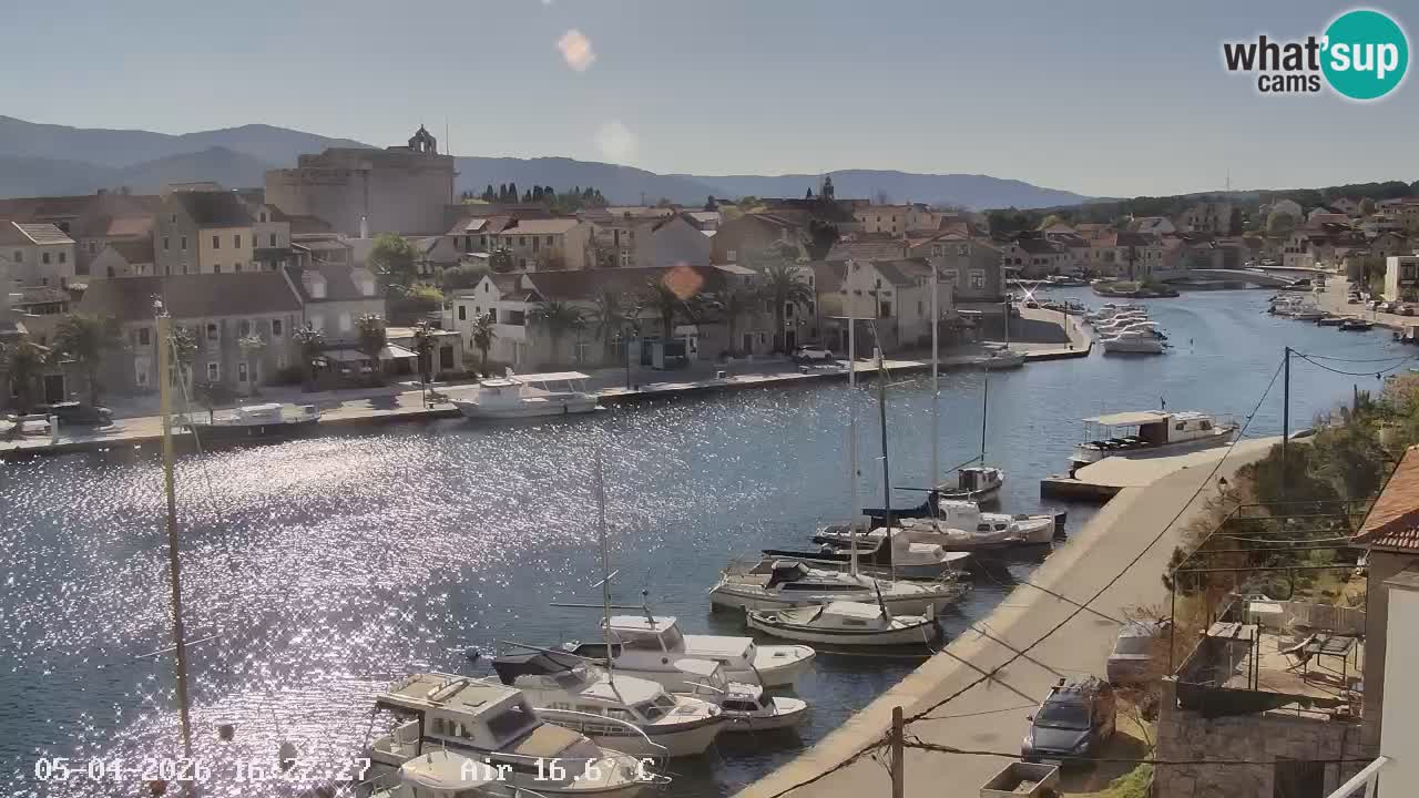 Webcam Hvar Vrboska marina | Dalmazia