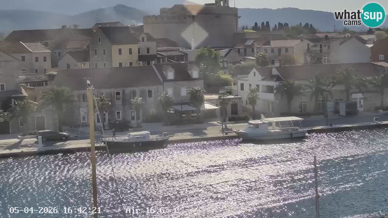 Webcam Vrboska marina | Hvar Insel | Dalmatien