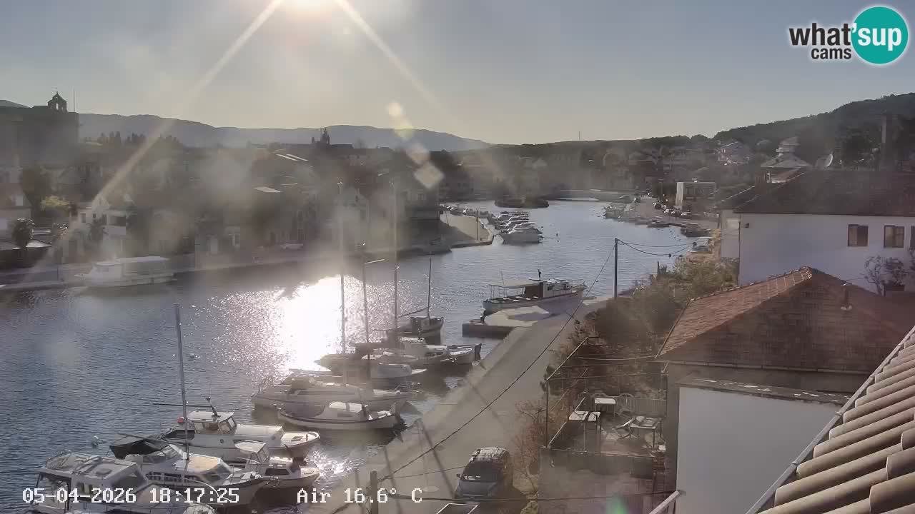 Webcam Hvar Vrboska marina | Dalmazia