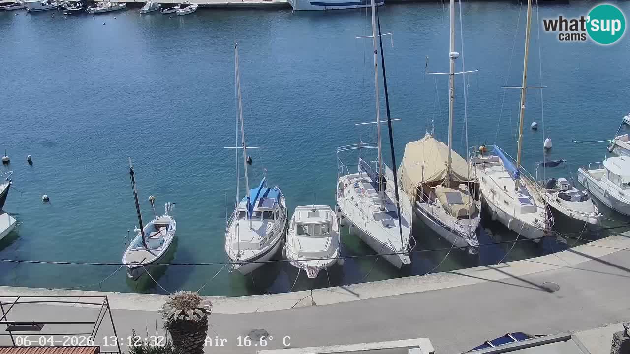 Livecam Hvar Vrboska marina | Île de Hvar | Dalmatia