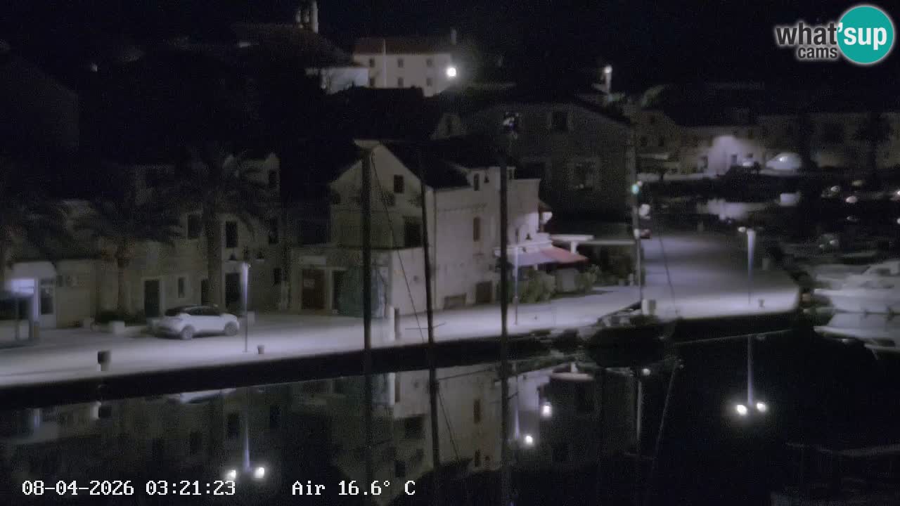 Web kamera Hvar Vrboska marina | otok Hvar | Dalmacija