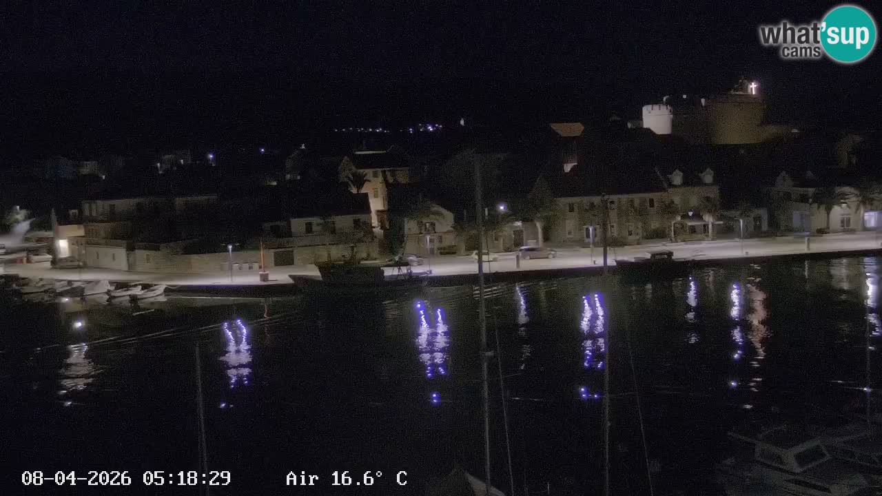 Livecam Vrboska marina | Hvar island | Dalmatia