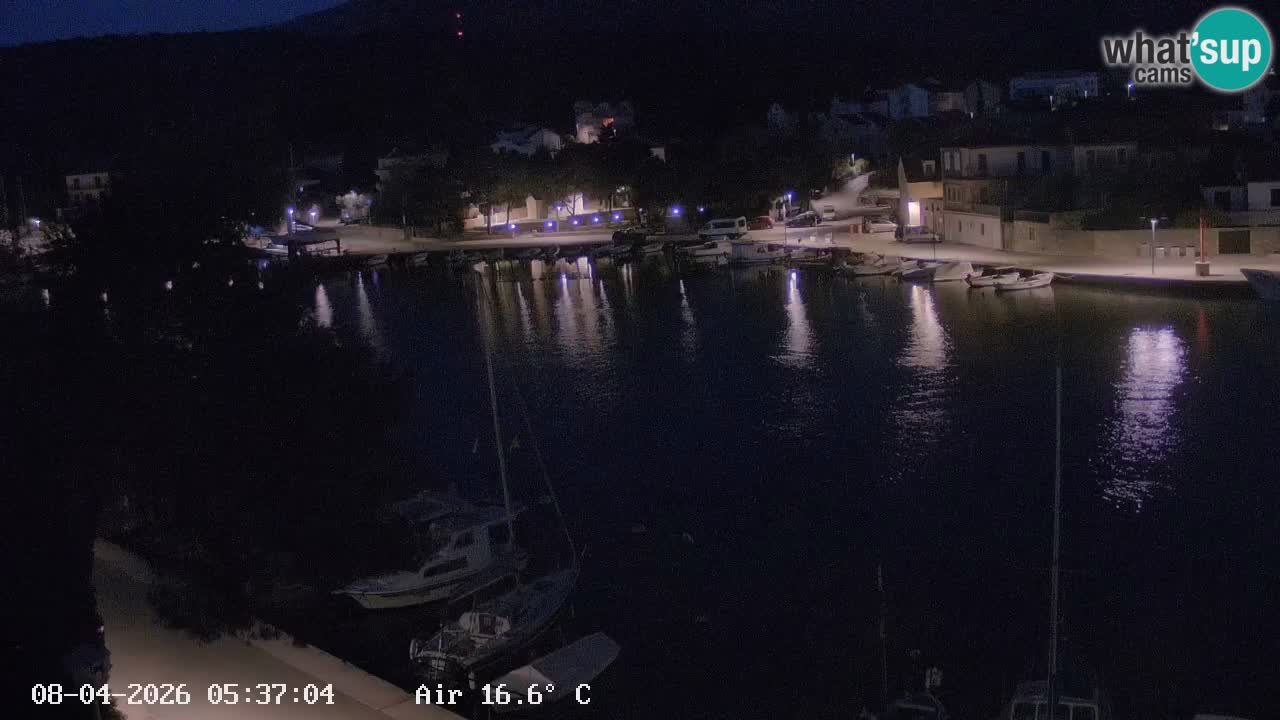 Livecam Vrboska marina | Hvar island | Dalmatia