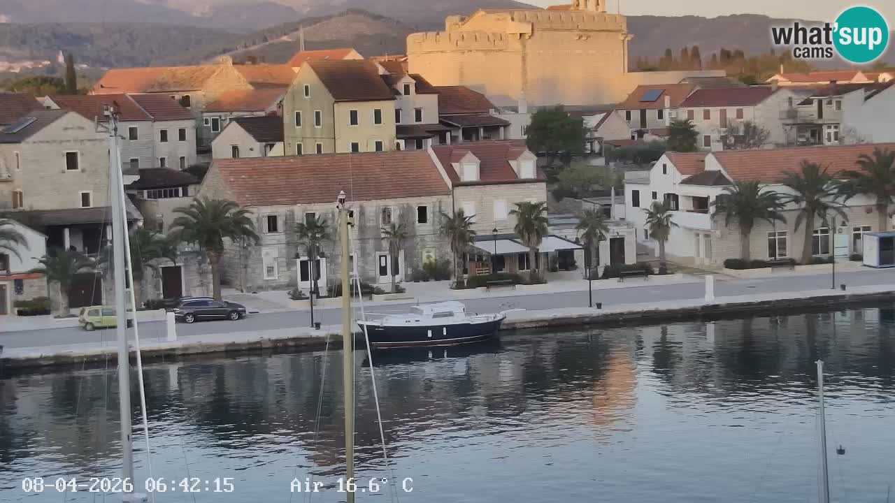 Webcam Hvar Vrboska marina | Dalmazia
