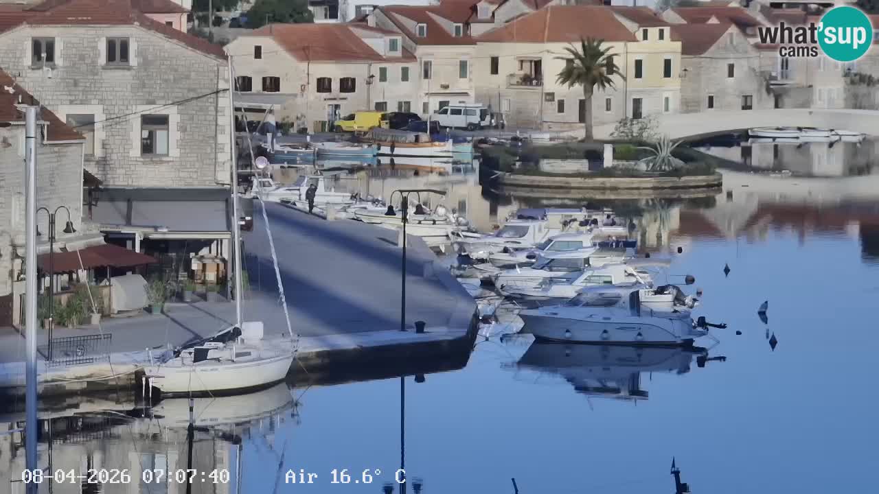 Livecam Vrboska marina | Hvar island | Dalmatia