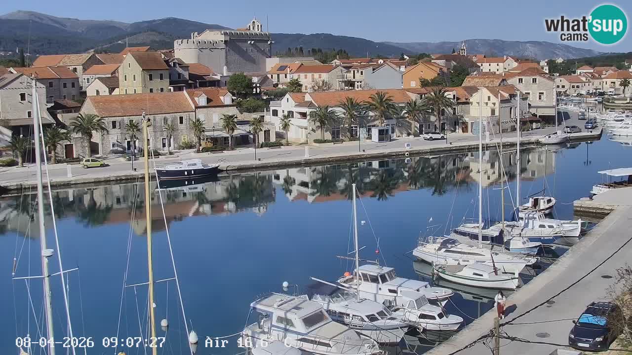 Webcam Vrboska marina | Hvar Insel | Dalmatien