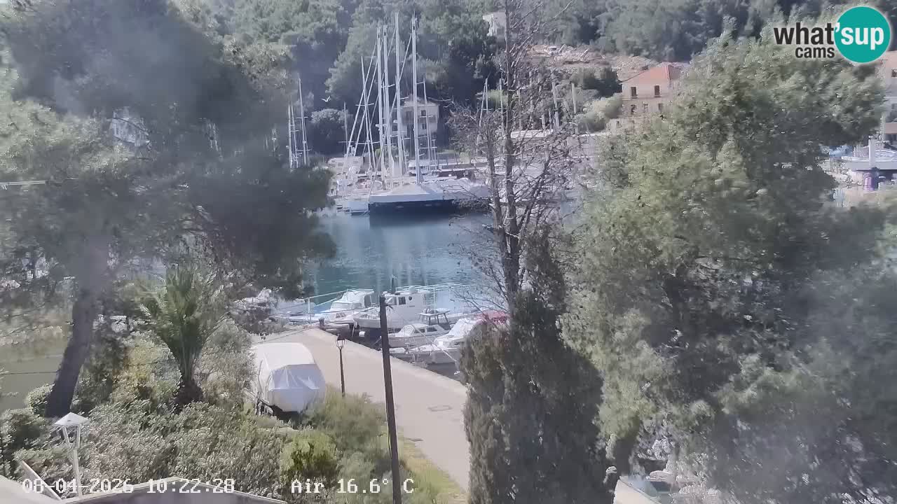 Web kamera Hvar Vrboska marina | otok Hvar | Dalmacija