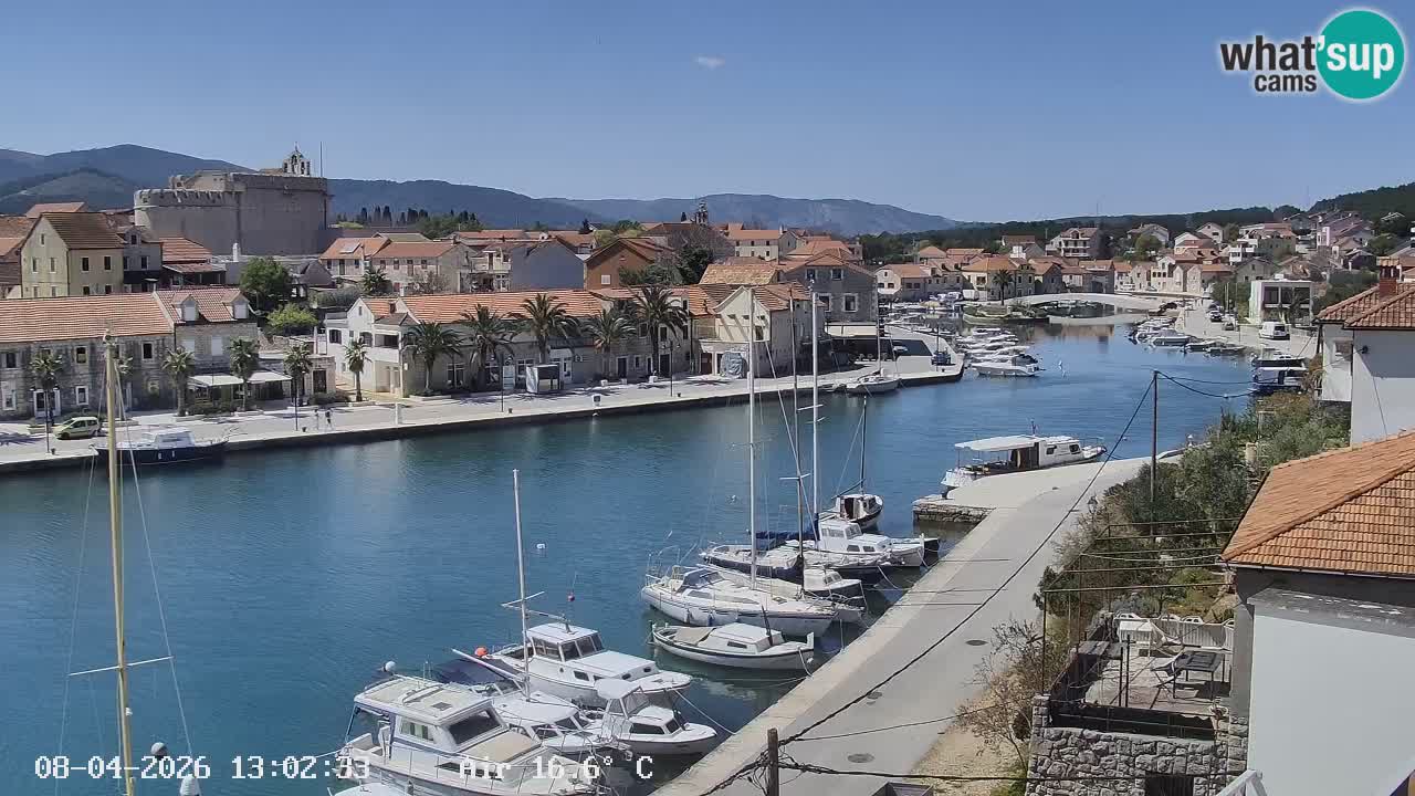 Webcam Hvar Vrboska marina | Dalmazia