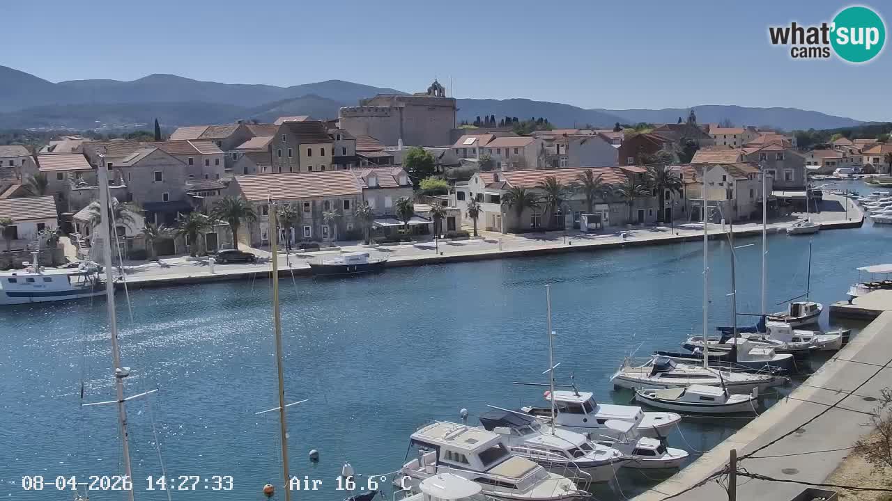 Webcam Hvar Vrboska marina | Dalmazia