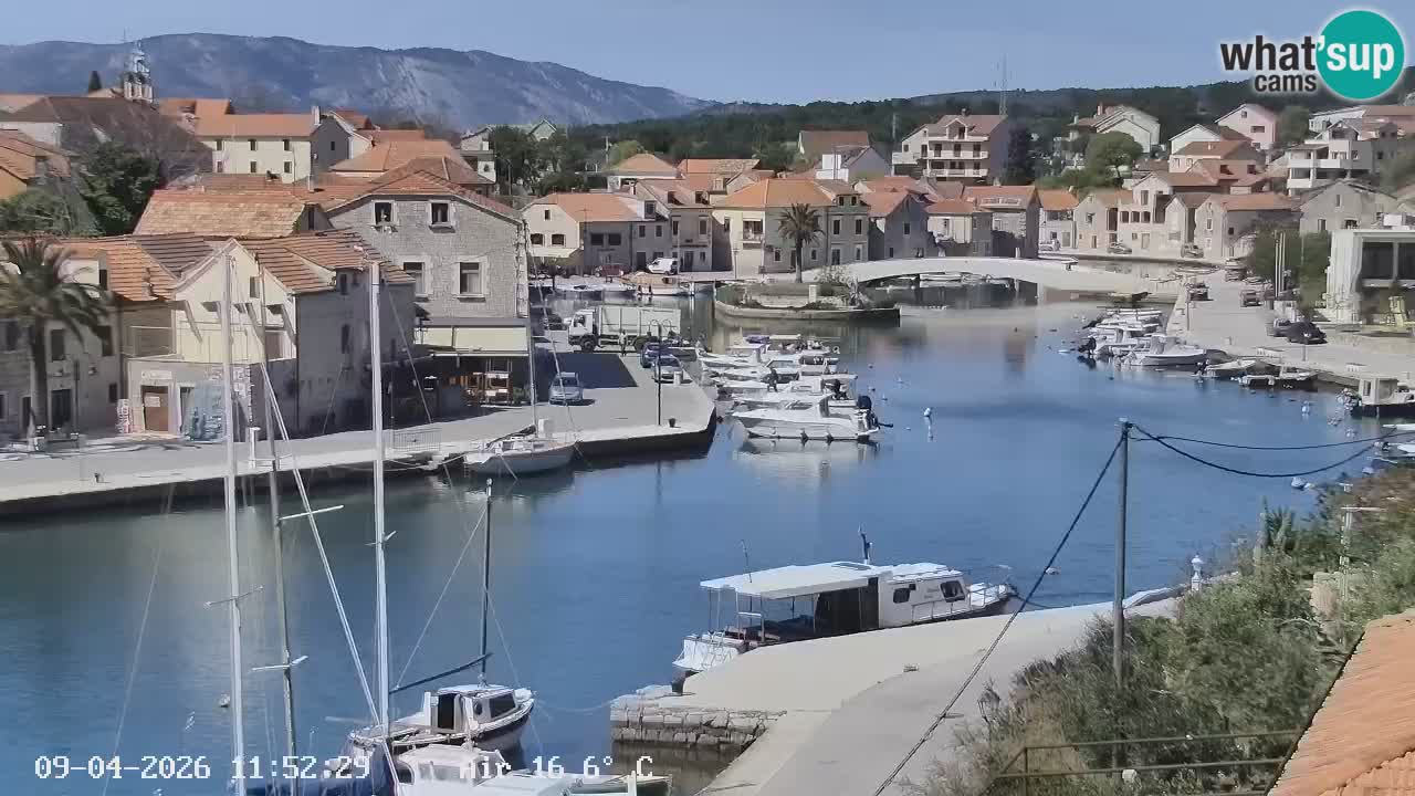 Livecam Vrboska marina | Hvar island | Dalmatia