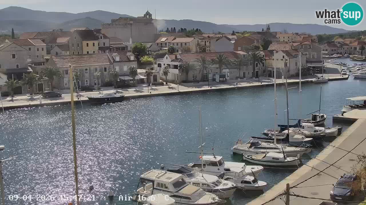 Webcam Vrboska marina | Hvar Insel | Dalmatien