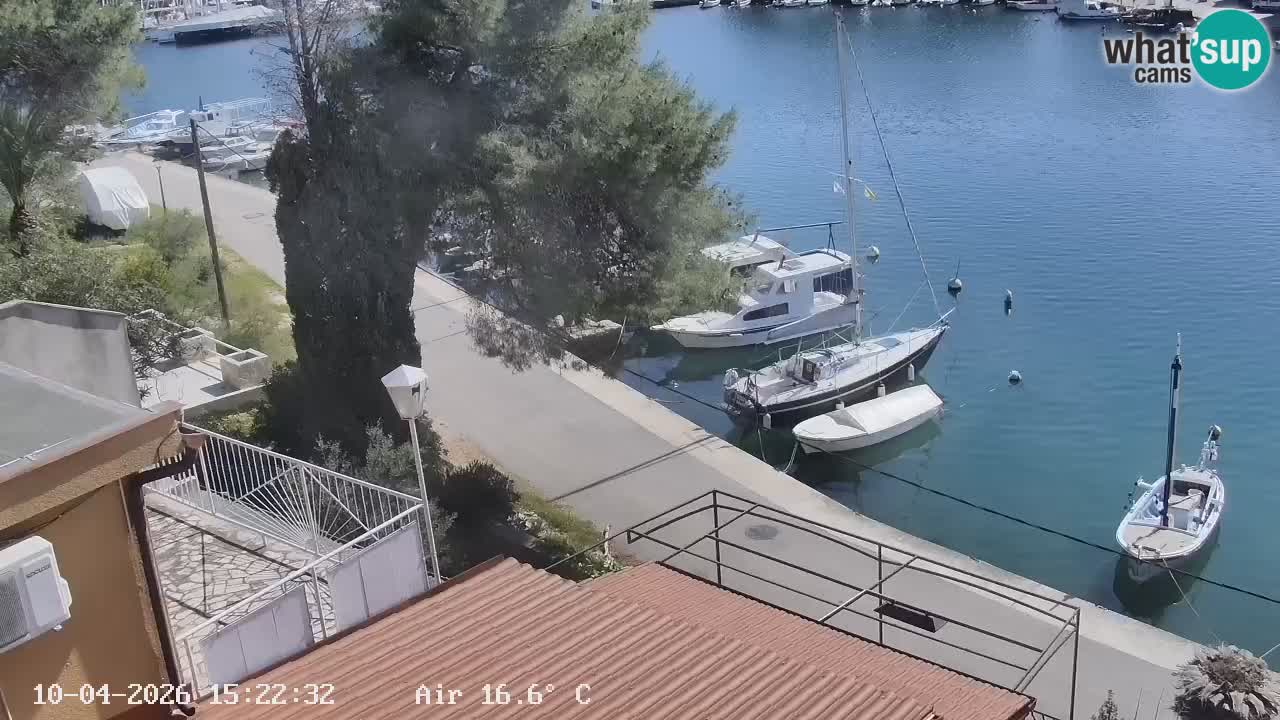 Webcam Hvar Vrboska marina | Dalmazia