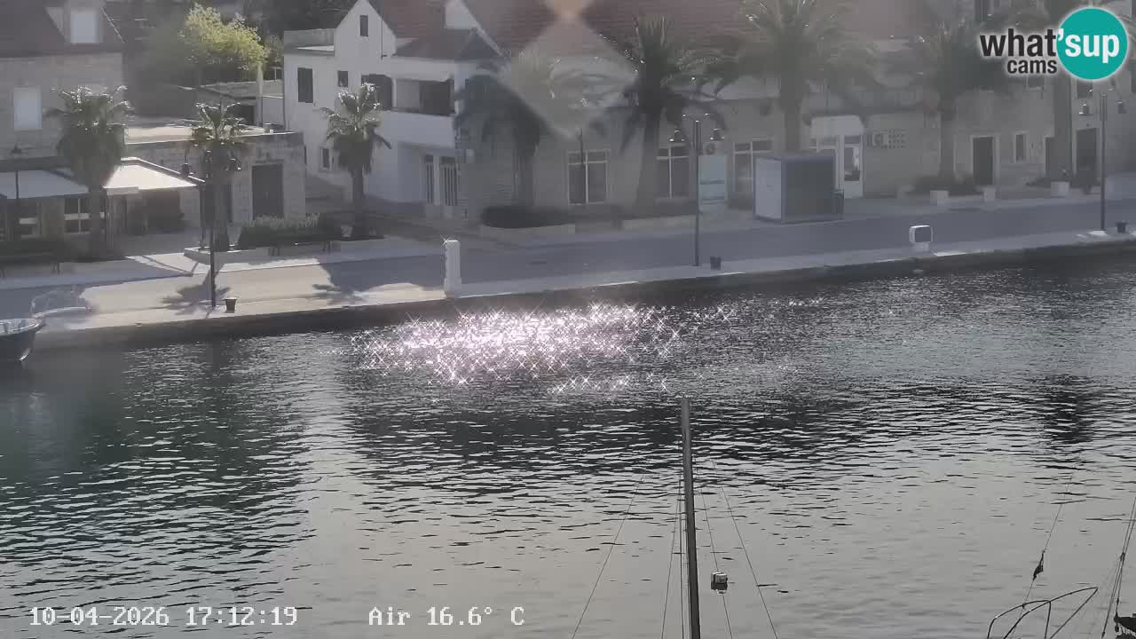 Livecam Vrboska marina | Hvar island | Dalmatia