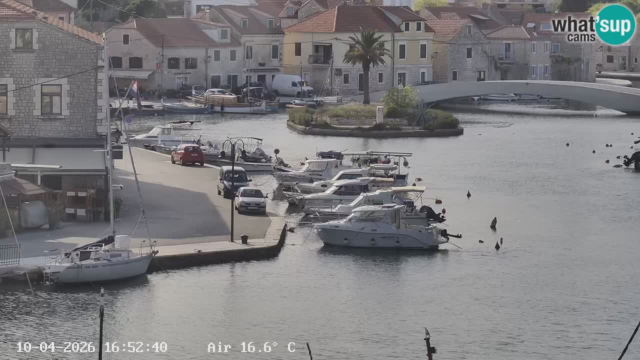 Webcam Hvar Vrboska marina | Dalmazia