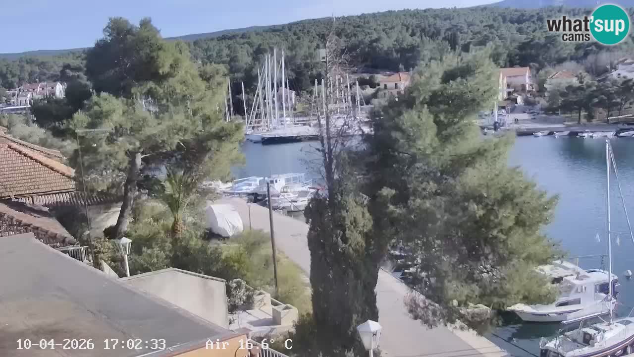 Webcam Vrboska marina | Hvar Insel | Dalmatien