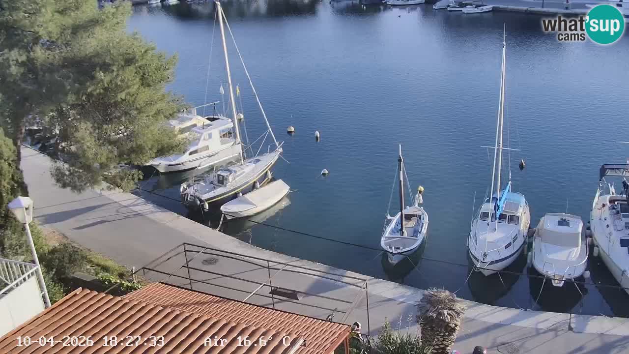 Webcam Hvar Vrboska marina | Dalmazia