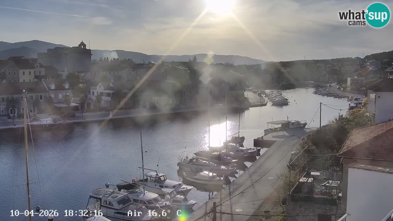 Livecam Hvar Vrboska marina | Île de Hvar | Dalmatia