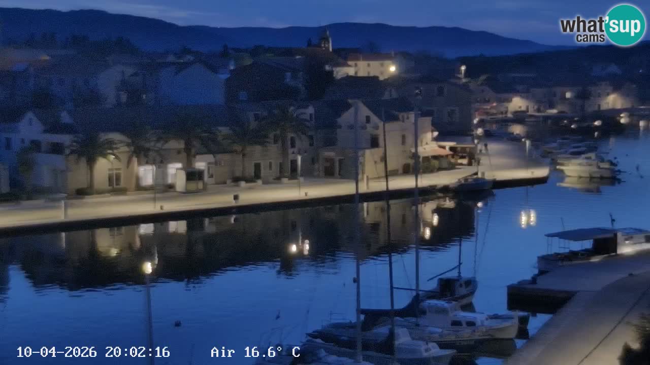 Livecam Vrboska marina | Hvar island | Dalmatia
