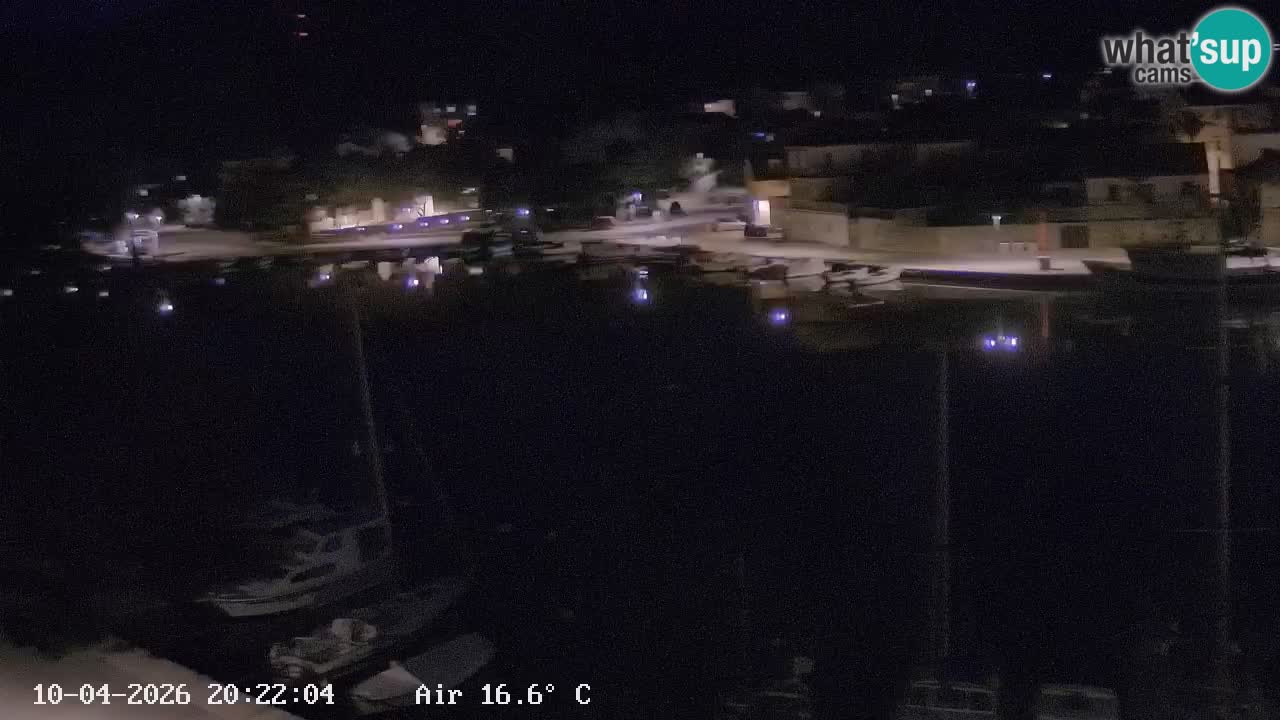 Webcam Hvar Vrboska marina | Dalmazia