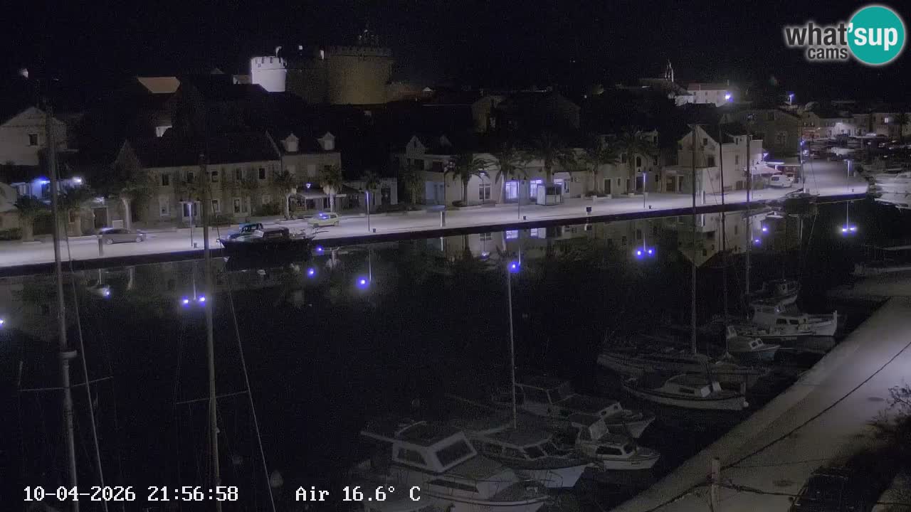 Webcam Vrboska marina | Hvar Insel | Dalmatien