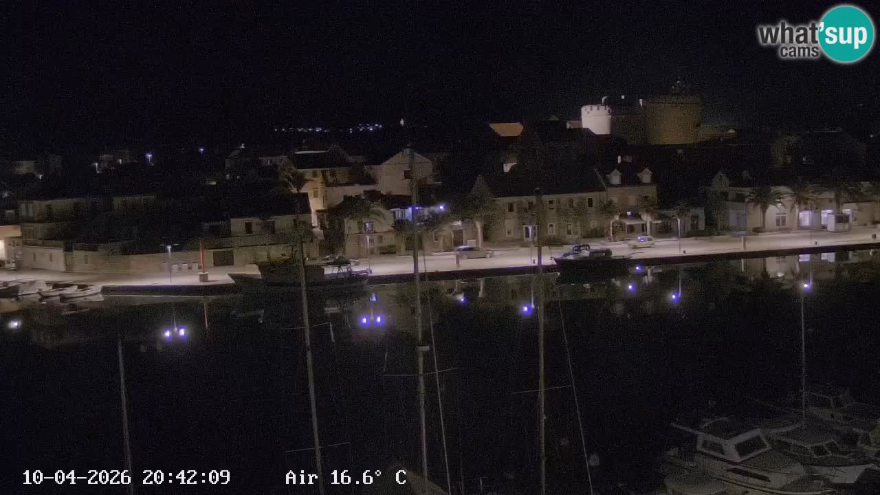 Livecam Hvar Vrboska marina | Île de Hvar | Dalmatia