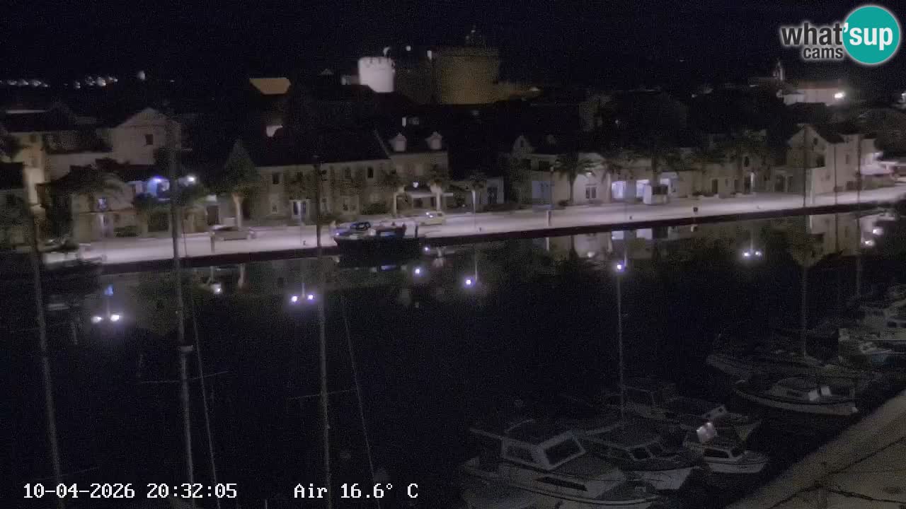 Livecam Hvar Vrboska marina | Île de Hvar | Dalmatia