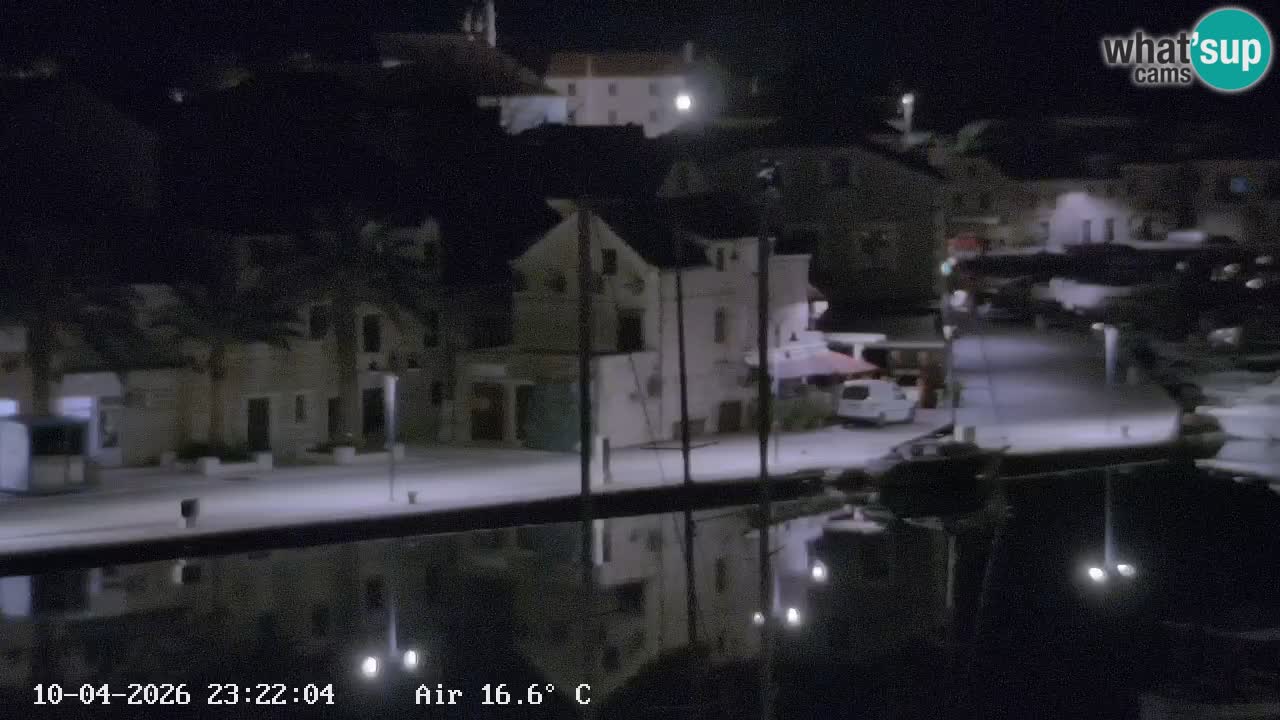 Web kamera Hvar Vrboska marina | otok Hvar | Dalmacija