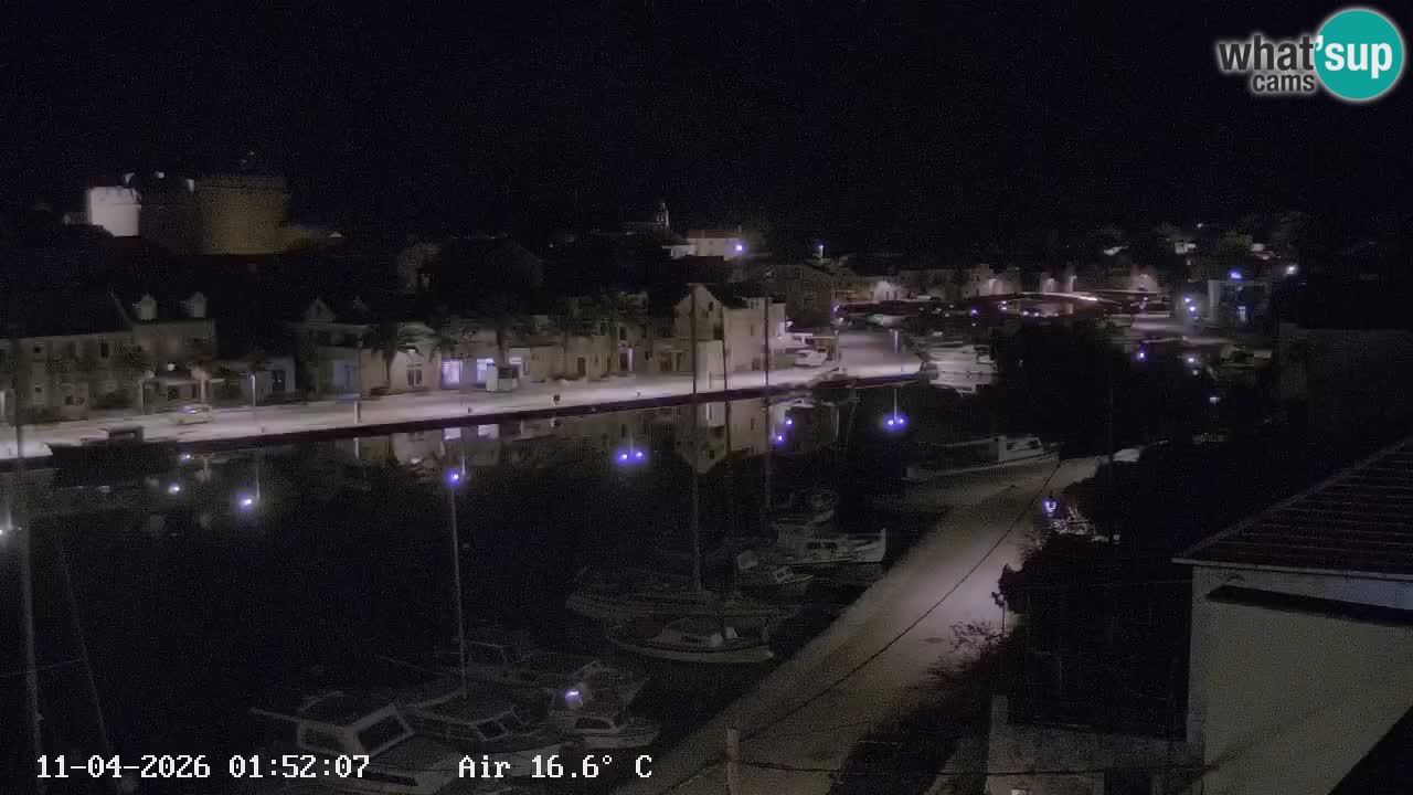 Livecam Vrboska marina | Hvar island | Dalmatia