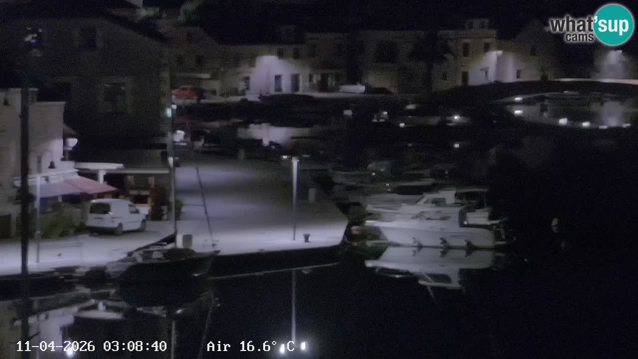 Livecam Vrboska marina | Hvar island | Dalmatia