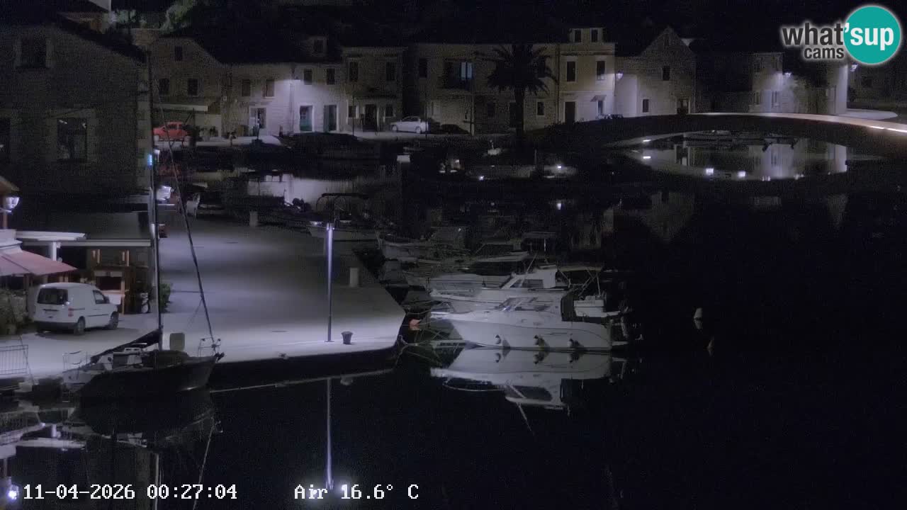 Webcam Vrboska marina | Hvar Insel | Dalmatien