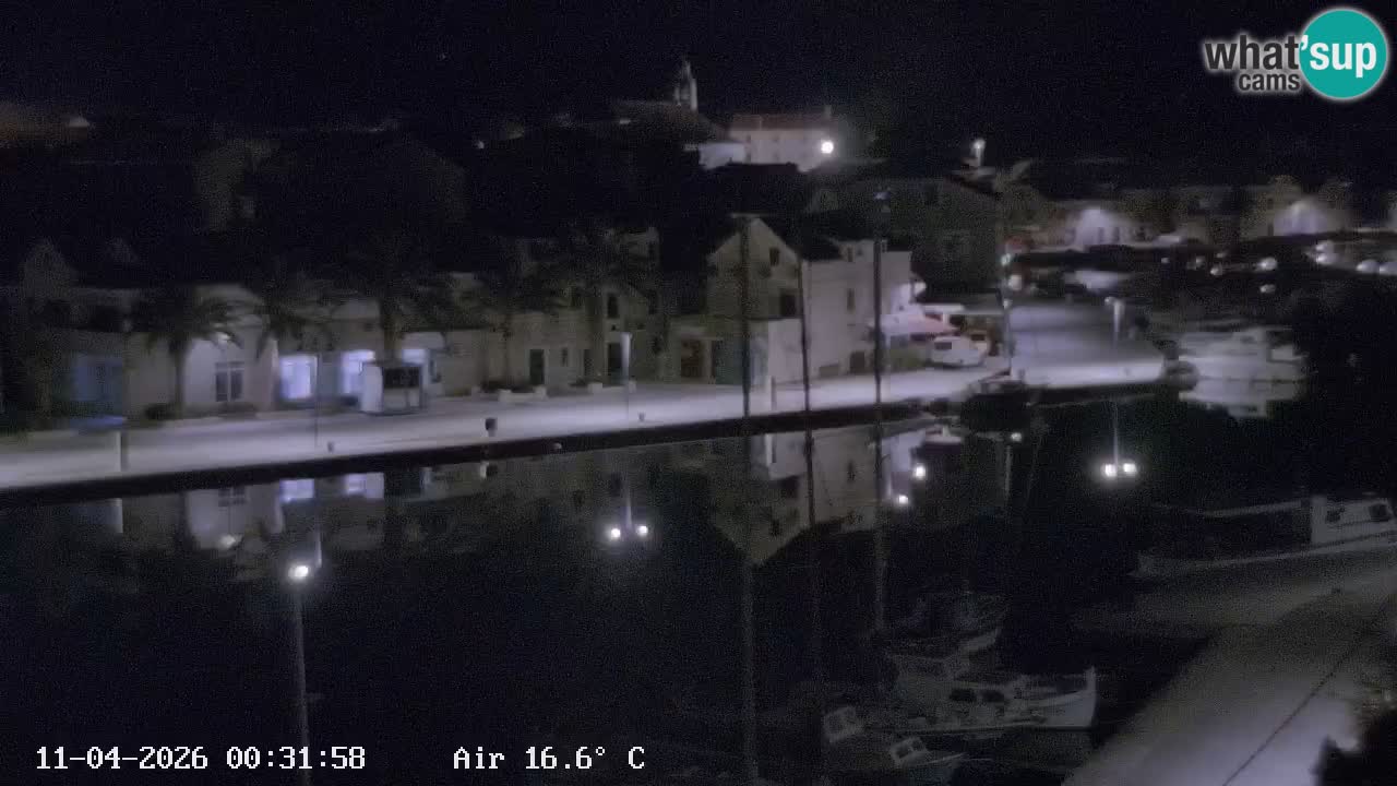 Webcam Hvar Vrboska marina | Dalmazia