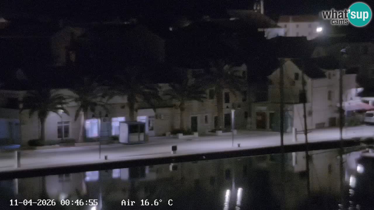 Web kamera Hvar Vrboska marina | otok Hvar | Dalmacija