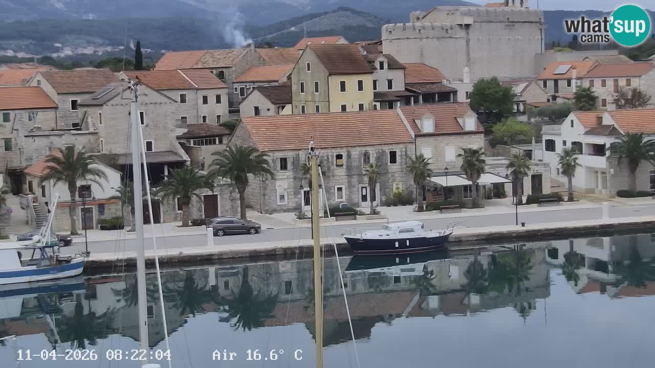 Webcam Hvar Vrboska marina | Dalmazia