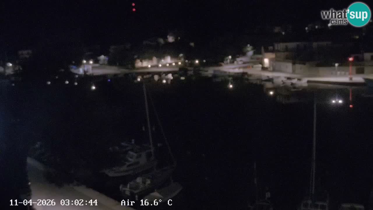 Web kamera Hvar Vrboska marina | otok Hvar | Dalmacija