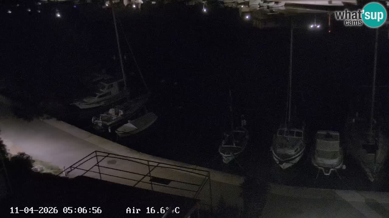 Livecam Hvar Vrboska marina | Île de Hvar | Dalmatia