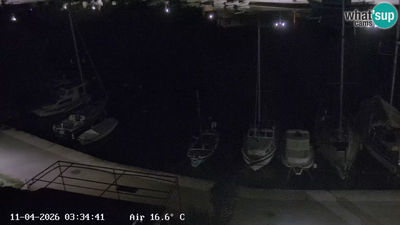 Webcam Hvar Vrboska marina | Dalmazia
