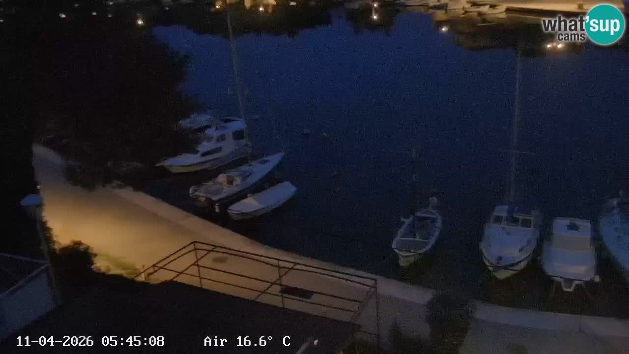 Livecam Vrboska marina | Hvar island | Dalmatia