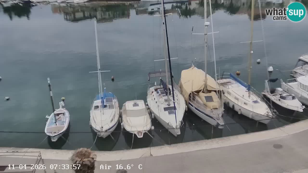 Webcam Vrboska marina | Hvar Insel | Dalmatien