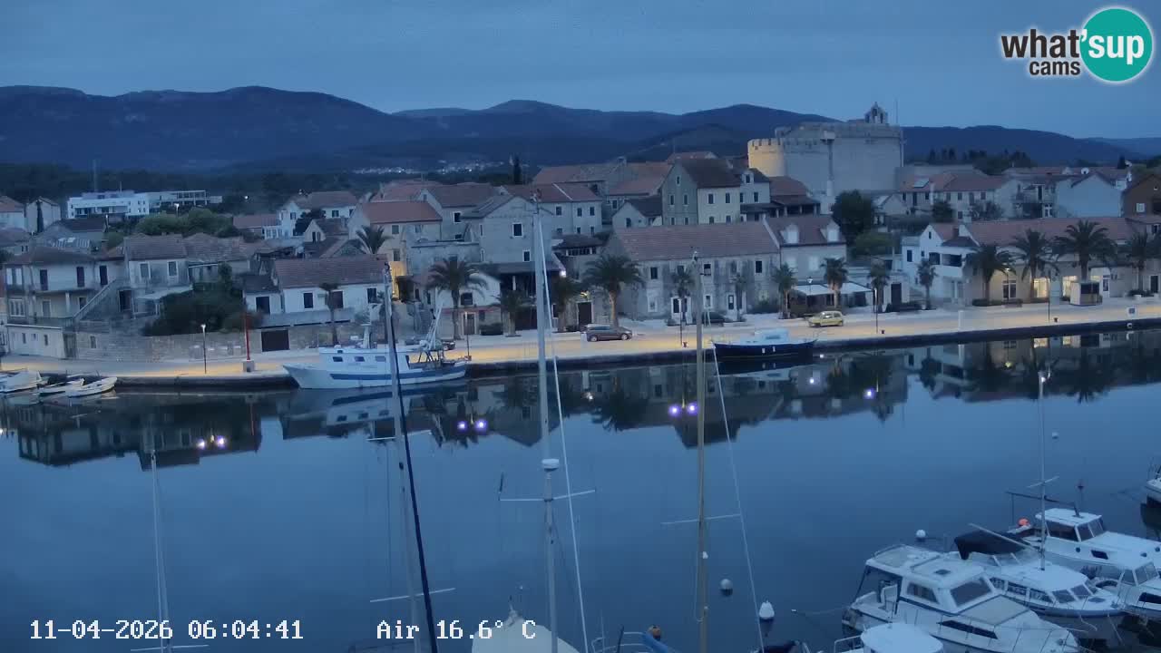 Livecam Vrboska marina | Hvar island | Dalmatia