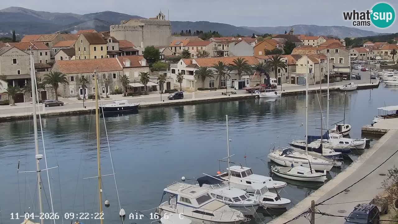 Webcam Hvar Vrboska marina | Dalmazia