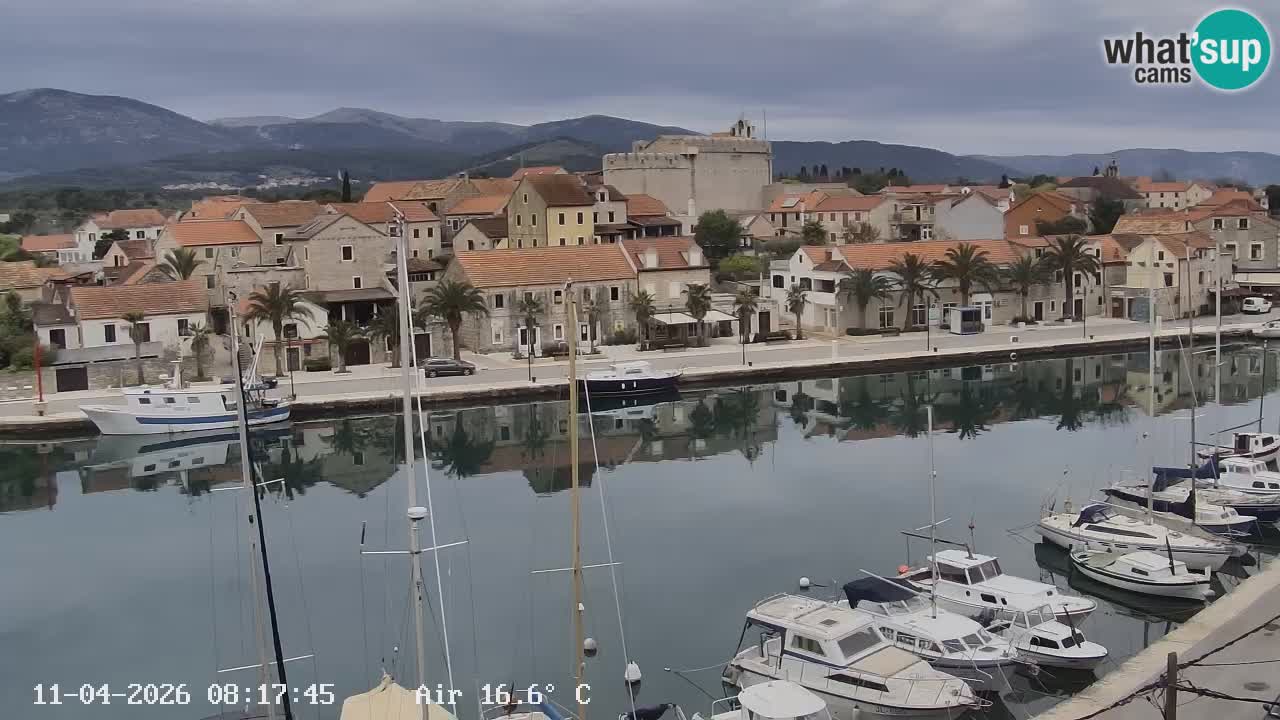 Livecam Vrboska marina | Hvar island | Dalmatia