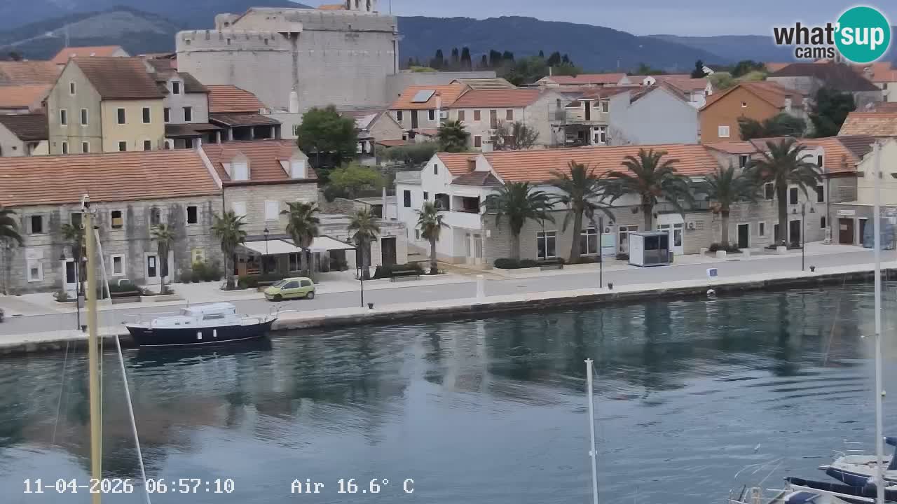 Webcam Hvar Vrboska marina | Dalmazia