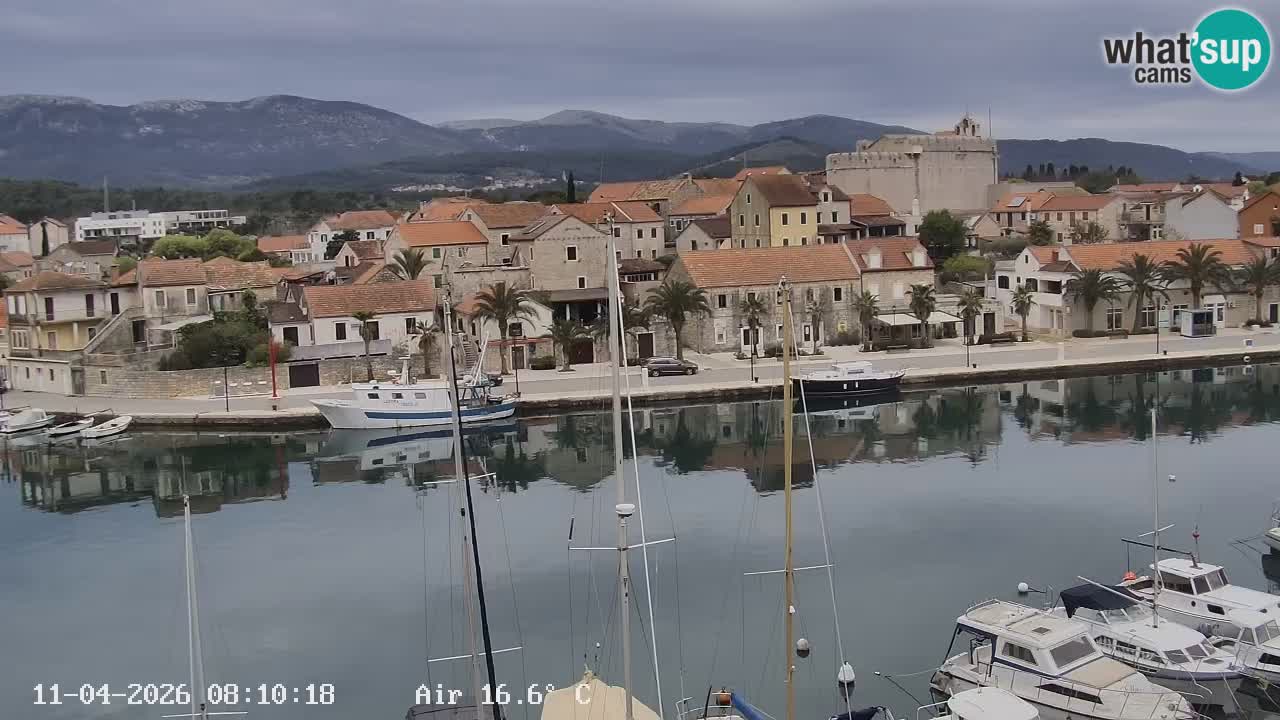Web kamera Hvar Vrboska marina | otok Hvar | Dalmacija