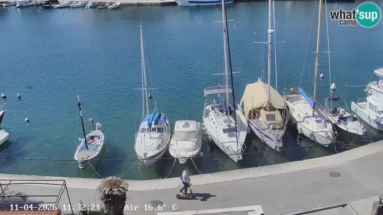 Livecam Vrboska marina | Hvar island | Dalmatia