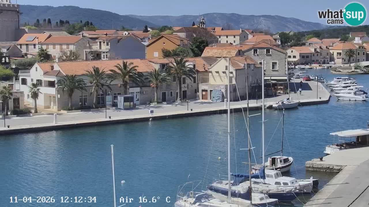 Web kamera Hvar Vrboska marina | otok Hvar | Dalmacija