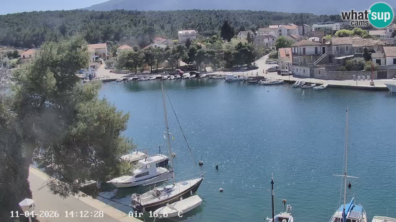 Webcam Vrboska marina | Hvar Insel | Dalmatien