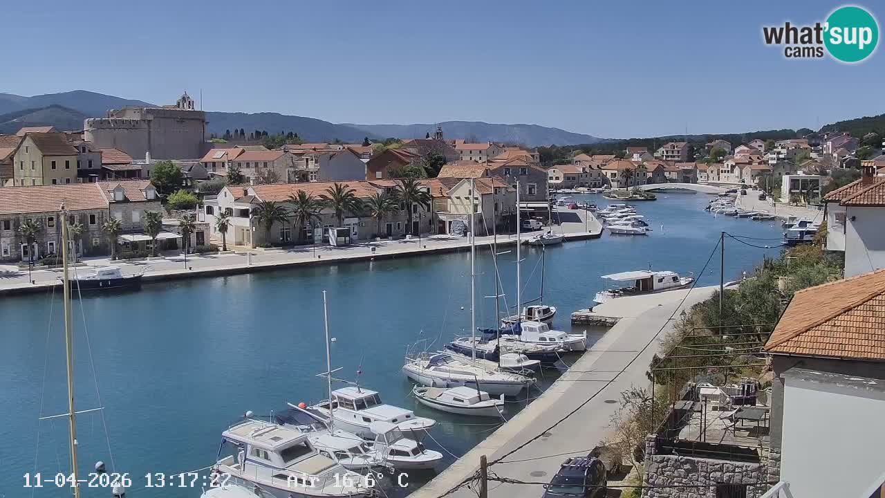 Livecam Vrboska marina | Hvar island | Dalmatia
