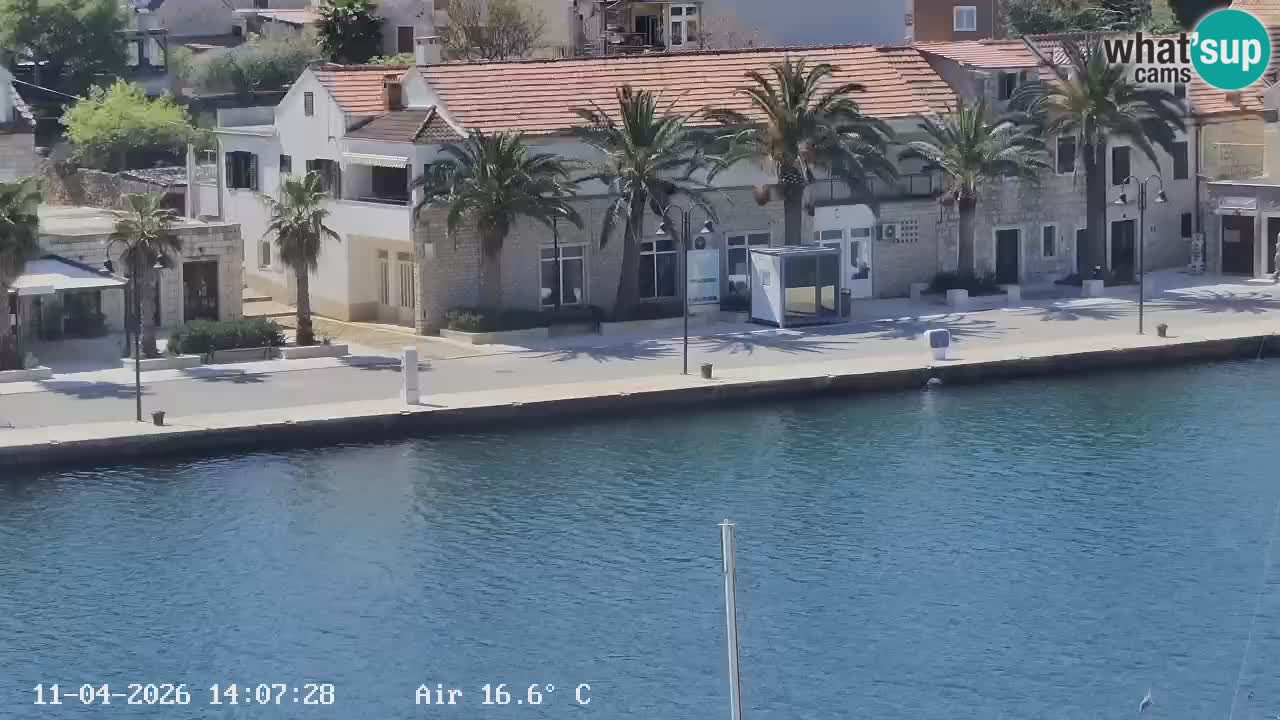 Webcam Vrboska marina | Hvar Insel | Dalmatien