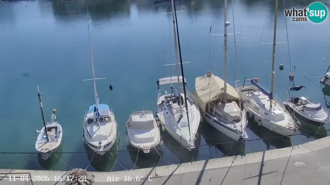 Webcam Vrboska marina | Hvar Insel | Dalmatien